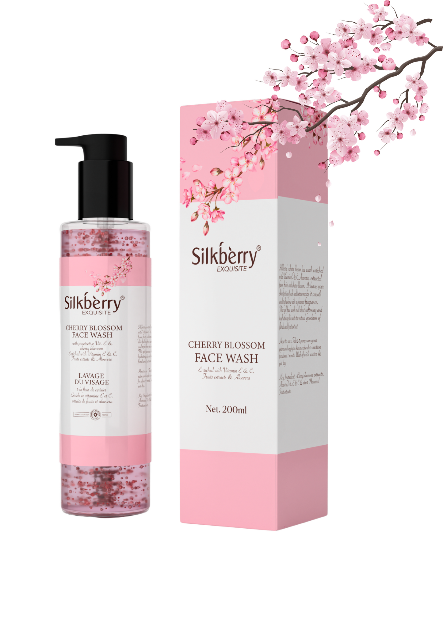 Cherry Blossom Face Wash 200ml