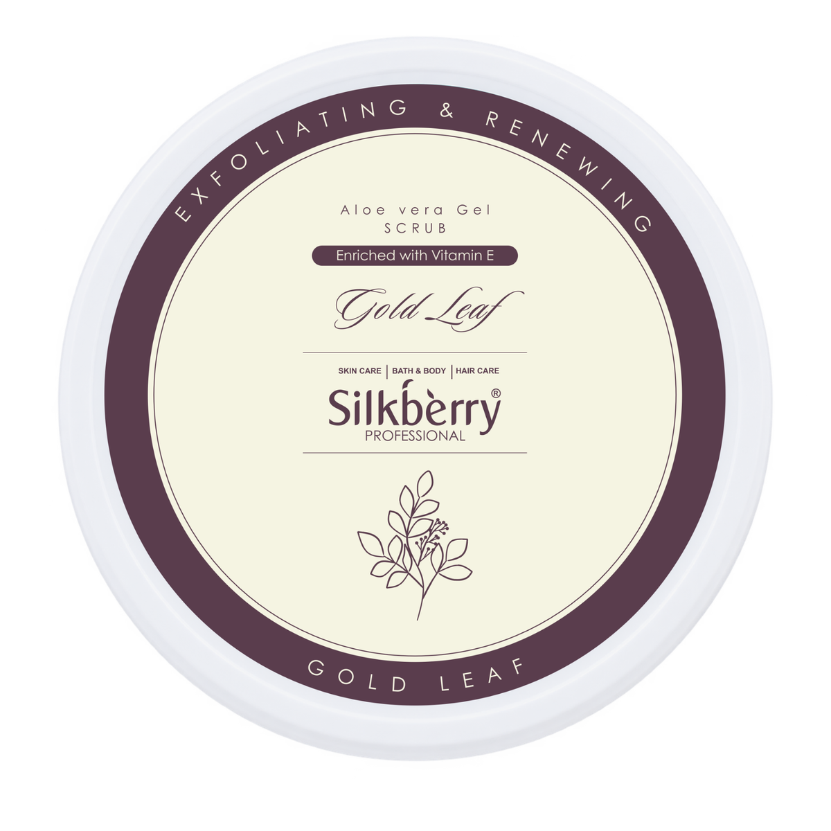 Gold Leaf and Aloe Vera Gel Based Scrub 500g