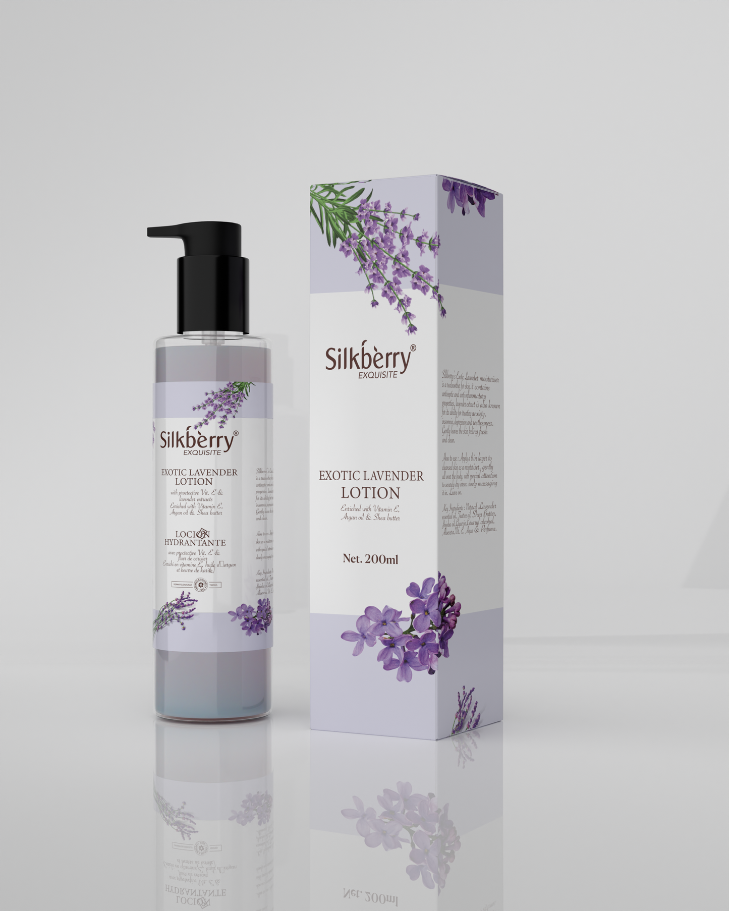 Exotic Lavender Moisturizing Body Lotion 200ml