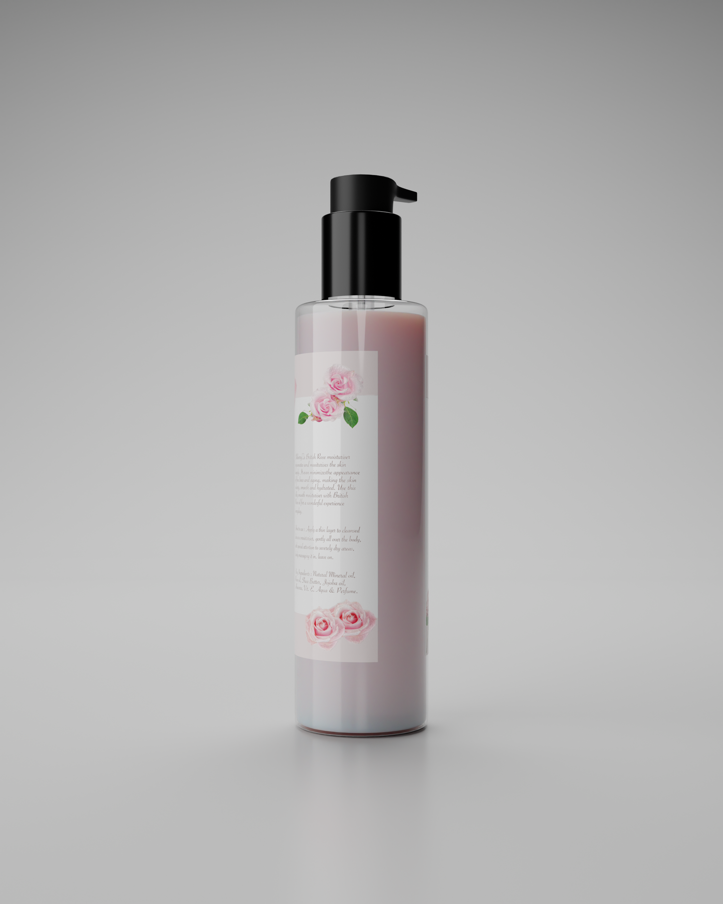 British Rose Body Lotion 200ml