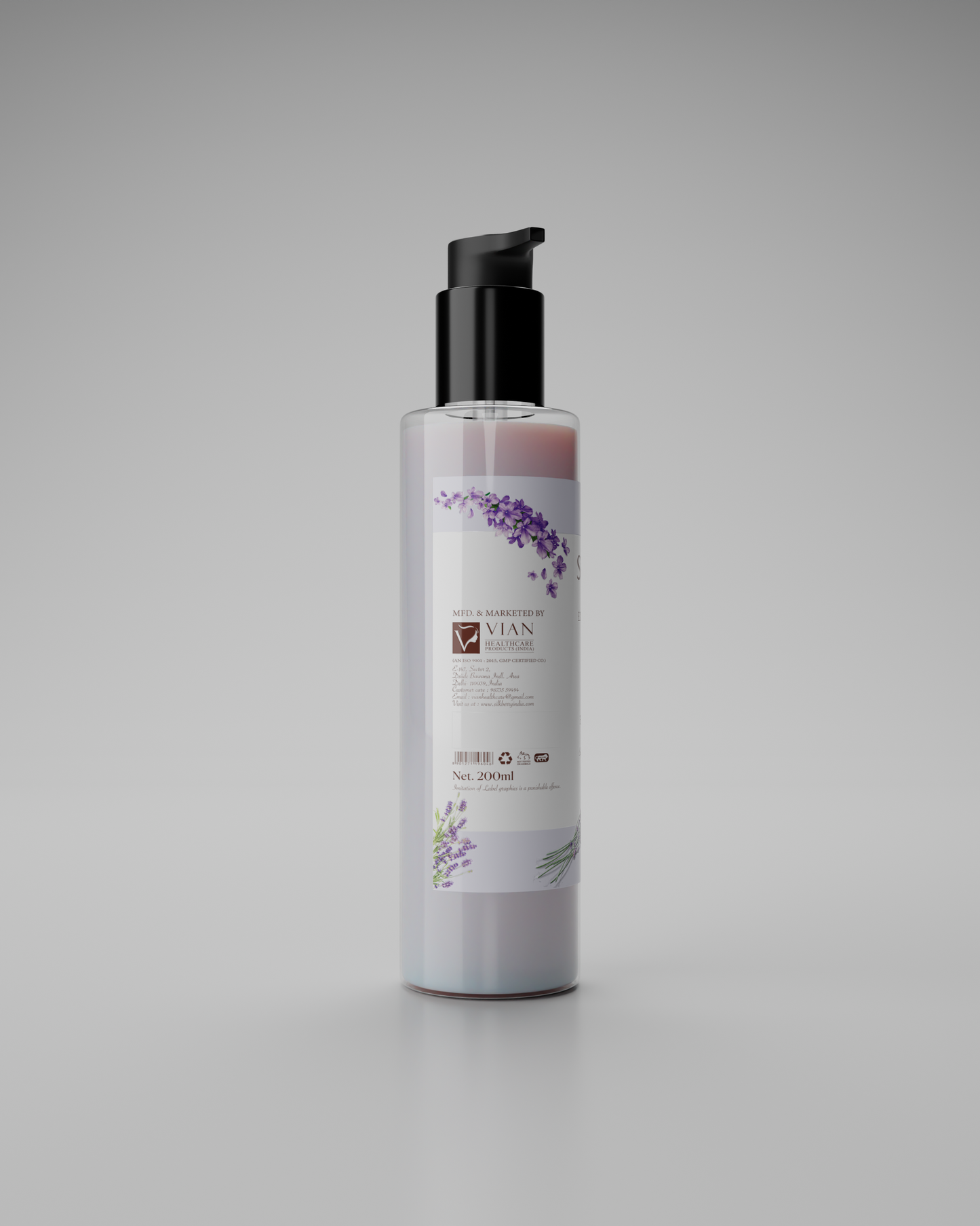 Exotic Lavender Moisturizing Body Lotion 200ml