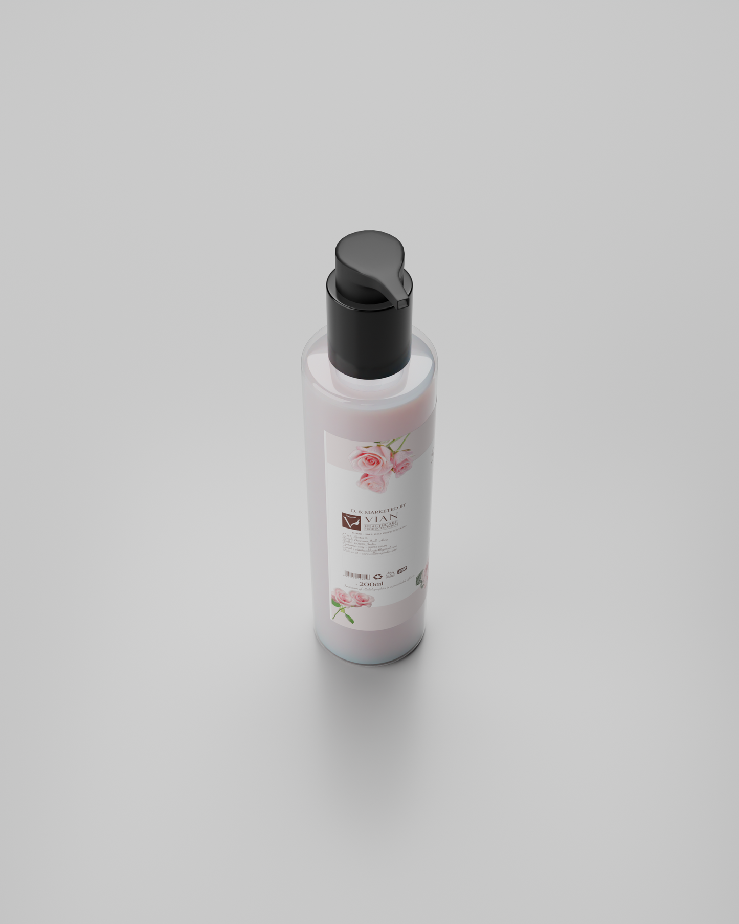 British Rose Body Lotion 200ml
