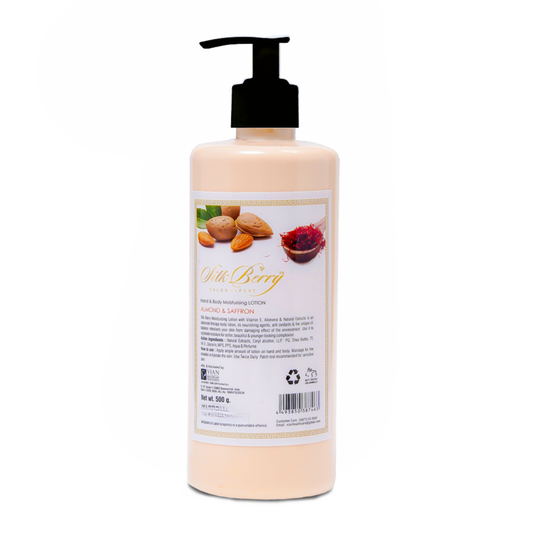 Almond & Saffron Body Lotion 500gm