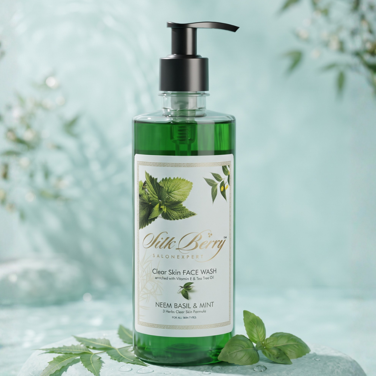 Neem Basil & Mint Face Wash 500ml