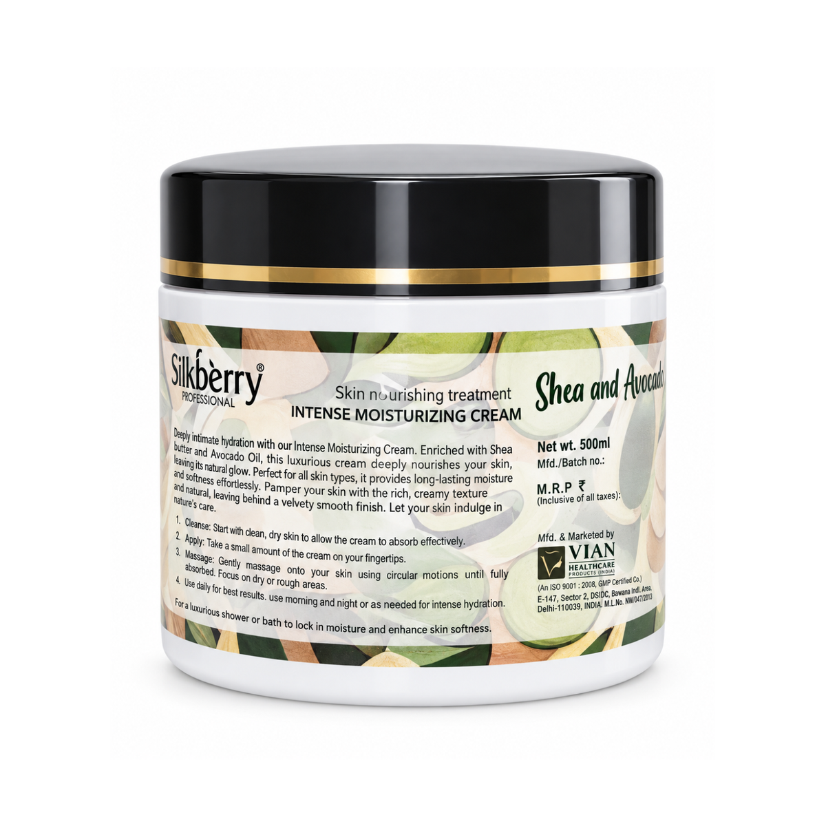 Shea & Avocado Moisturizing Cream 500ml