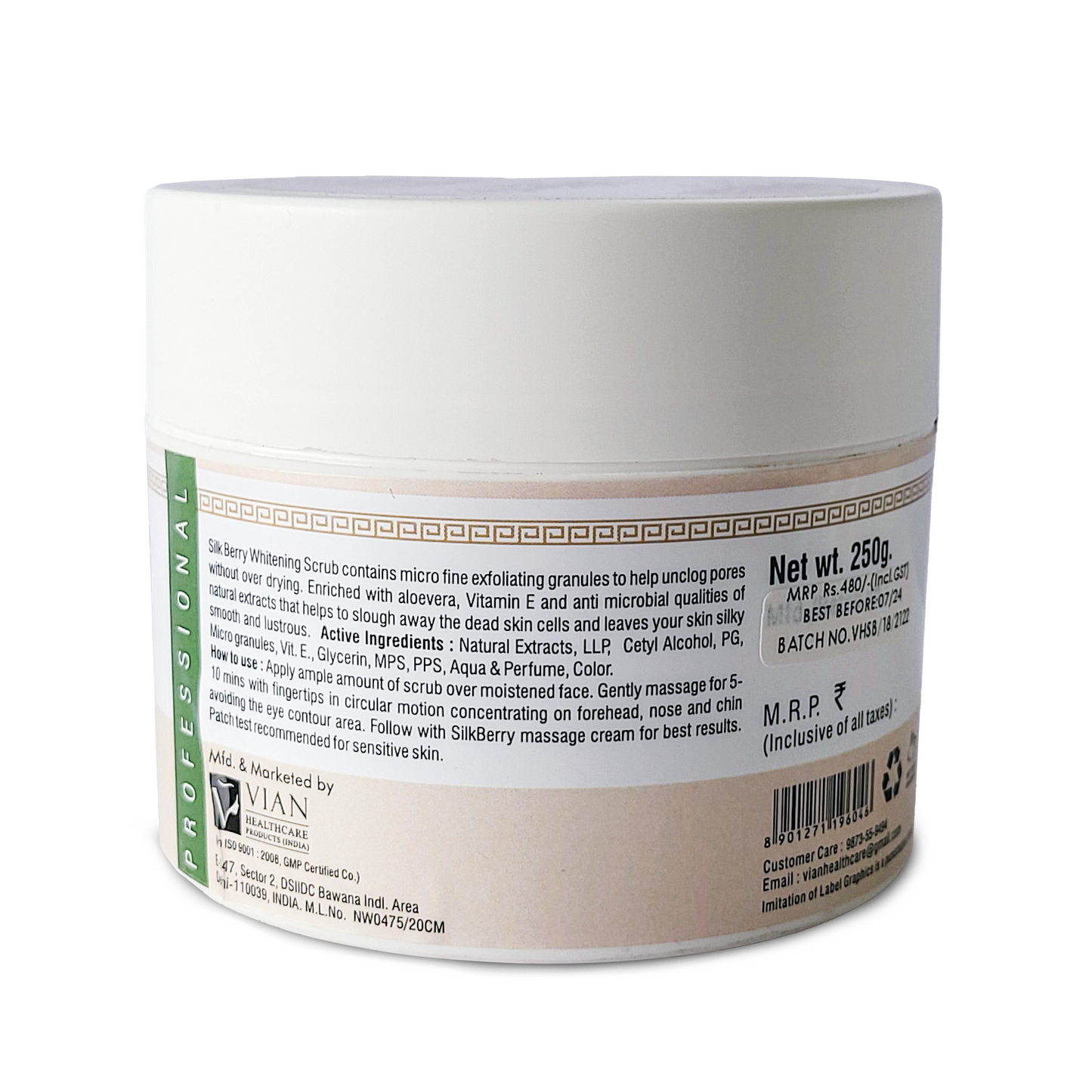 Oatmeal Whitening Scrubs