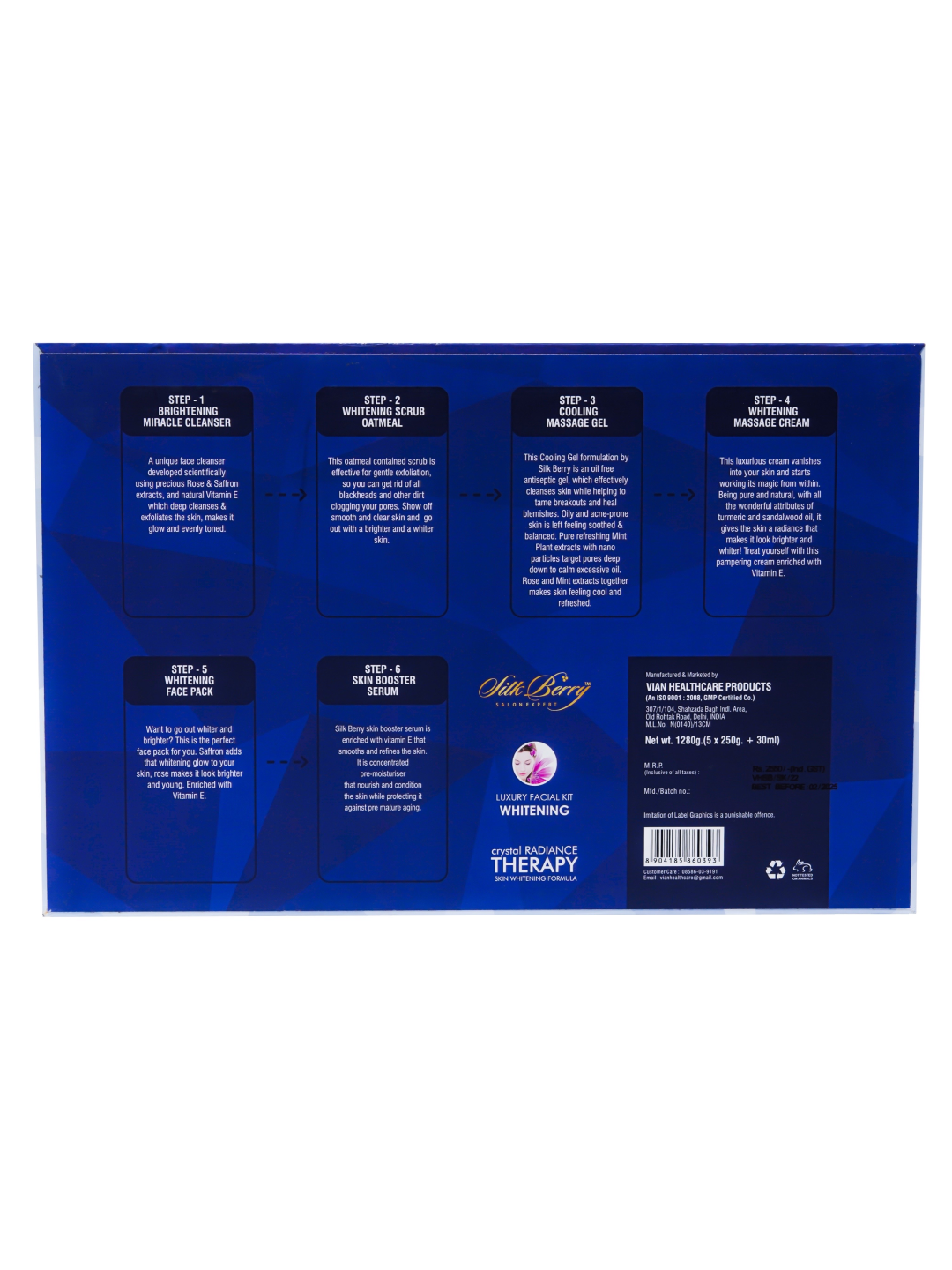 Skin Whitening Therapy Facial Kit for Women