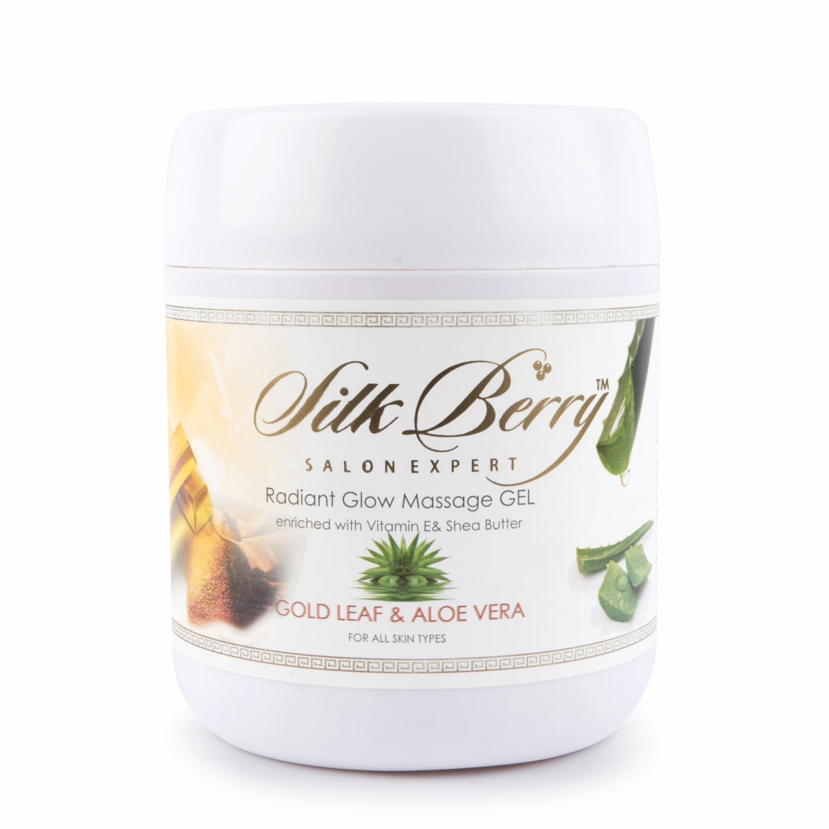 Gold Leaf & Aloevera (Radiant Glow Massage Gel)