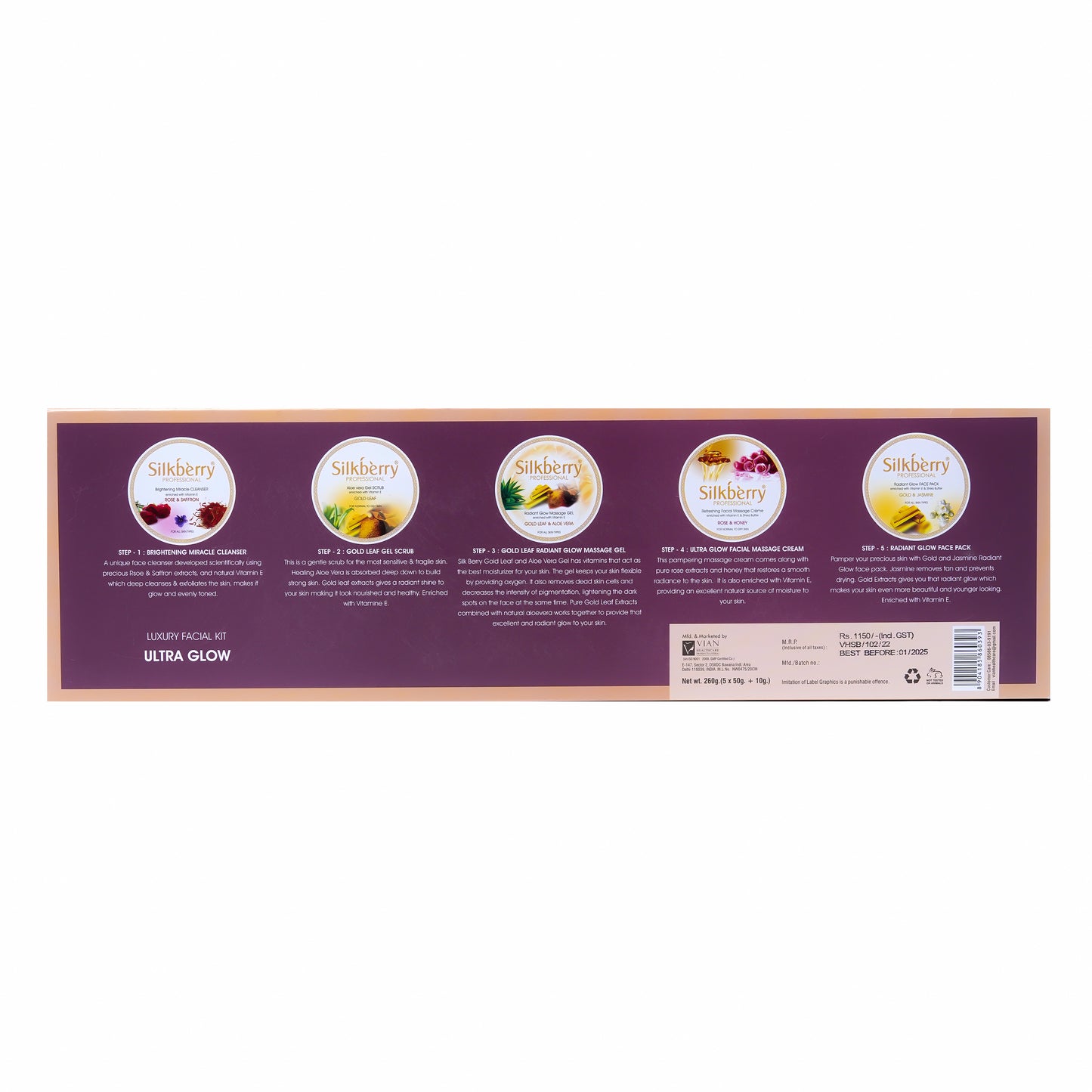 Ultra Sheen Therapy Facial Kit for Women