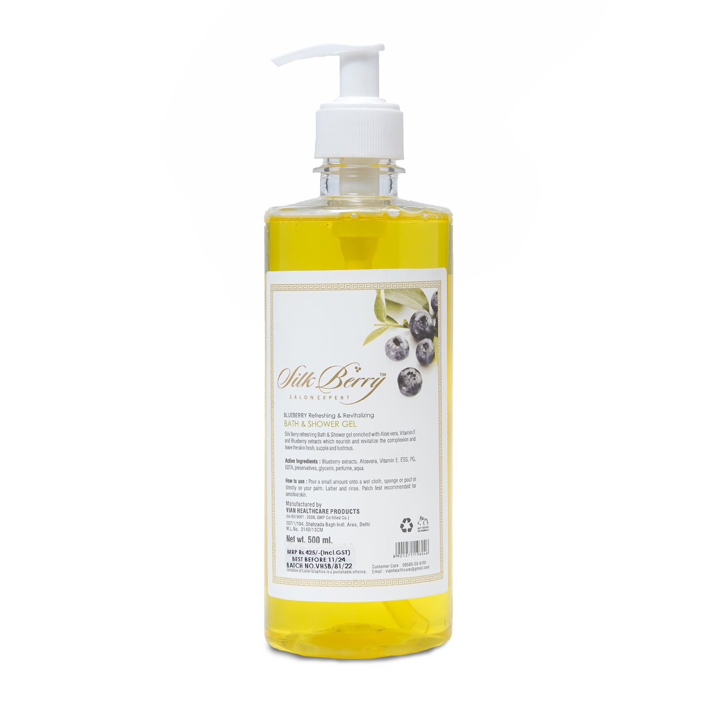 Blue Berry Revitalizing Shower Gel