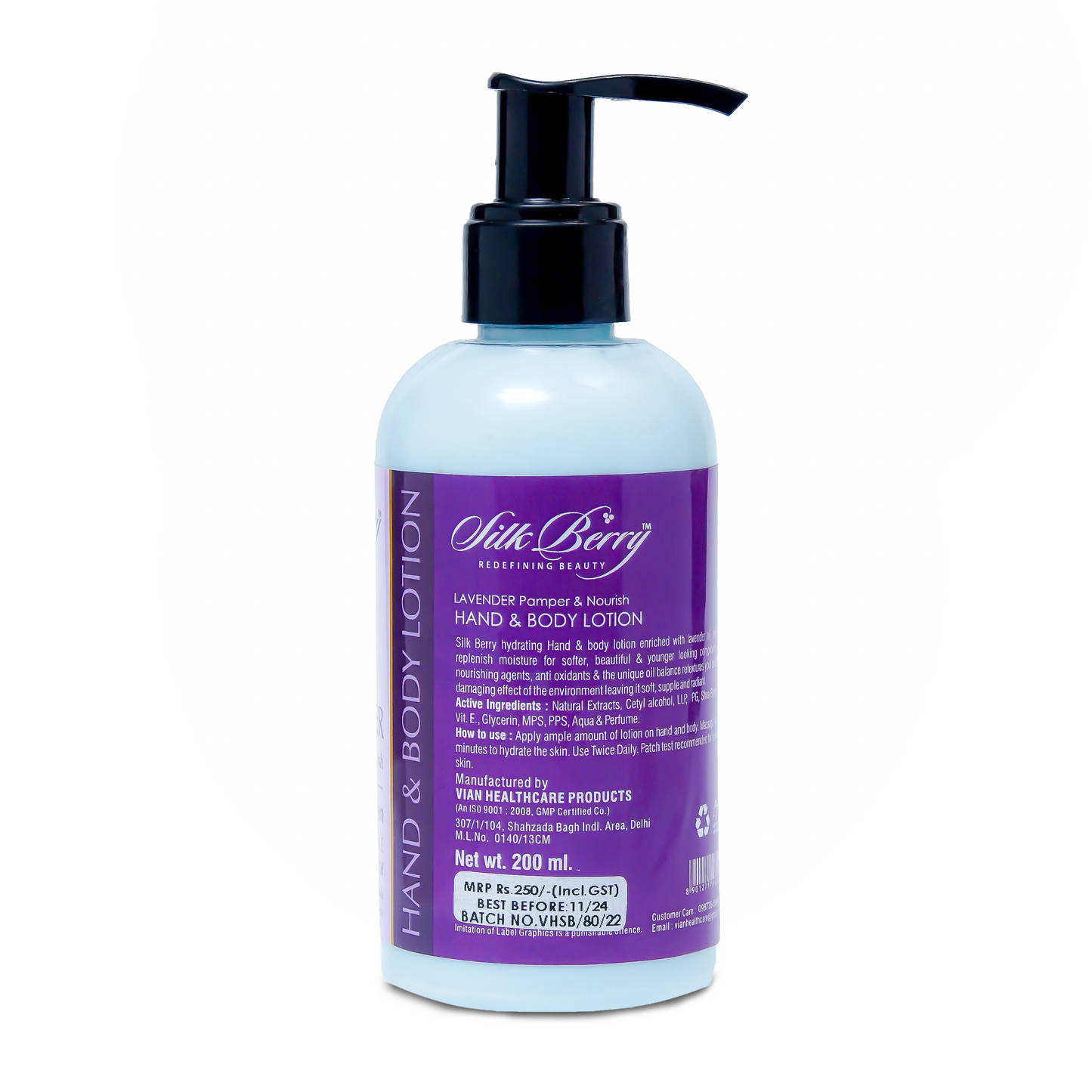 Combo Set Lavender Lotion & Blueberry Toner