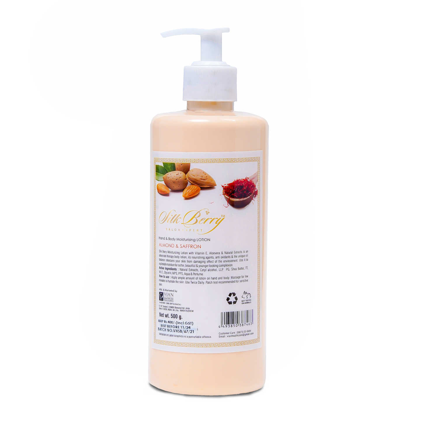 Almond & Saffron Body Lotion