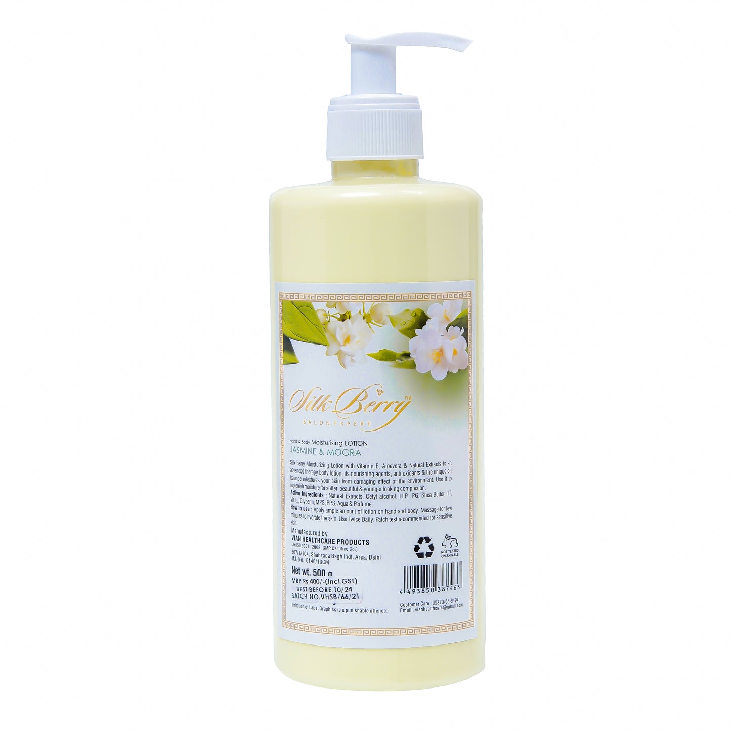 Combo Set Neem, Basil, Mint Face Wash & Jasmine Mogra Lotion