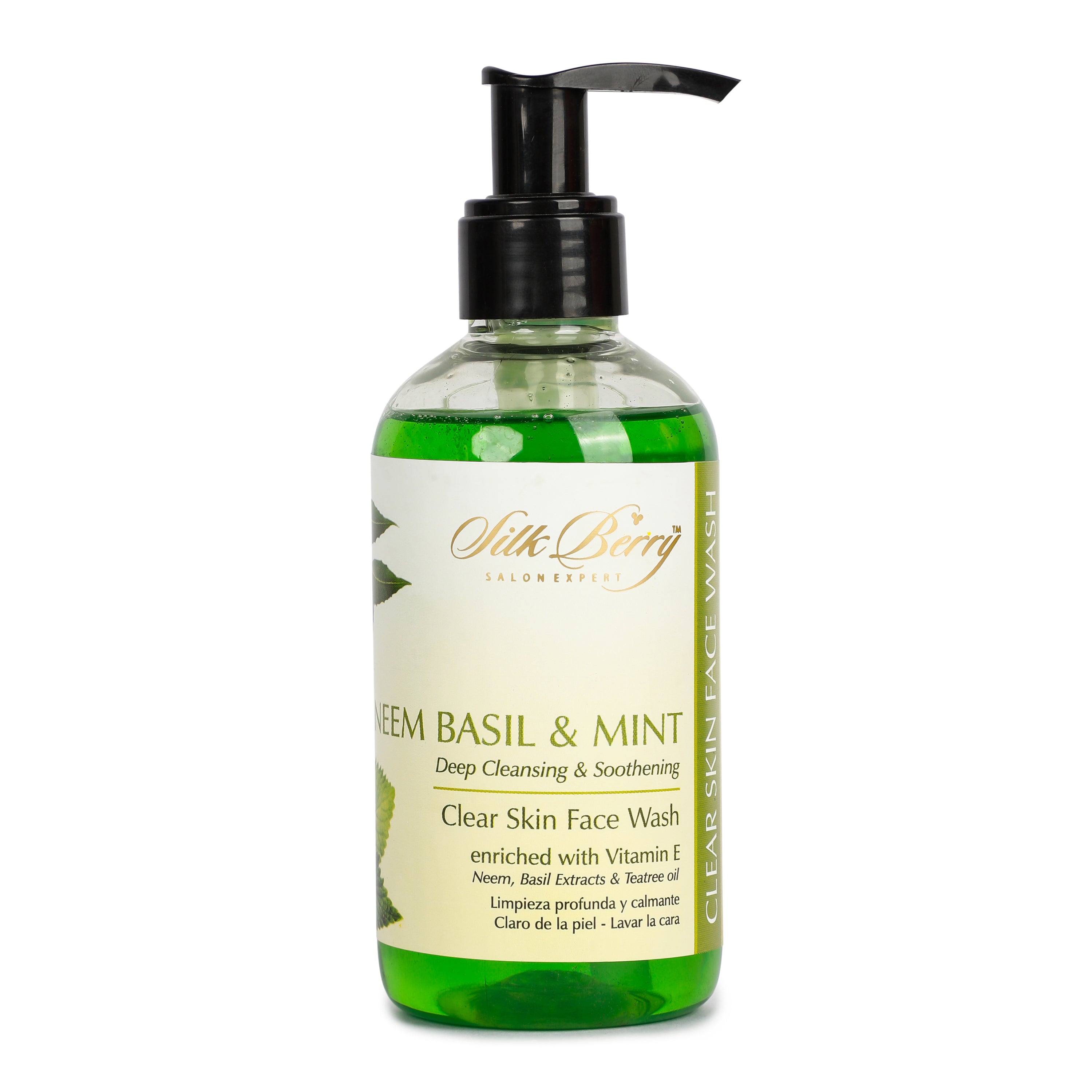 Neem Basil Mint Refreshing Face Wash SilkBerry Official