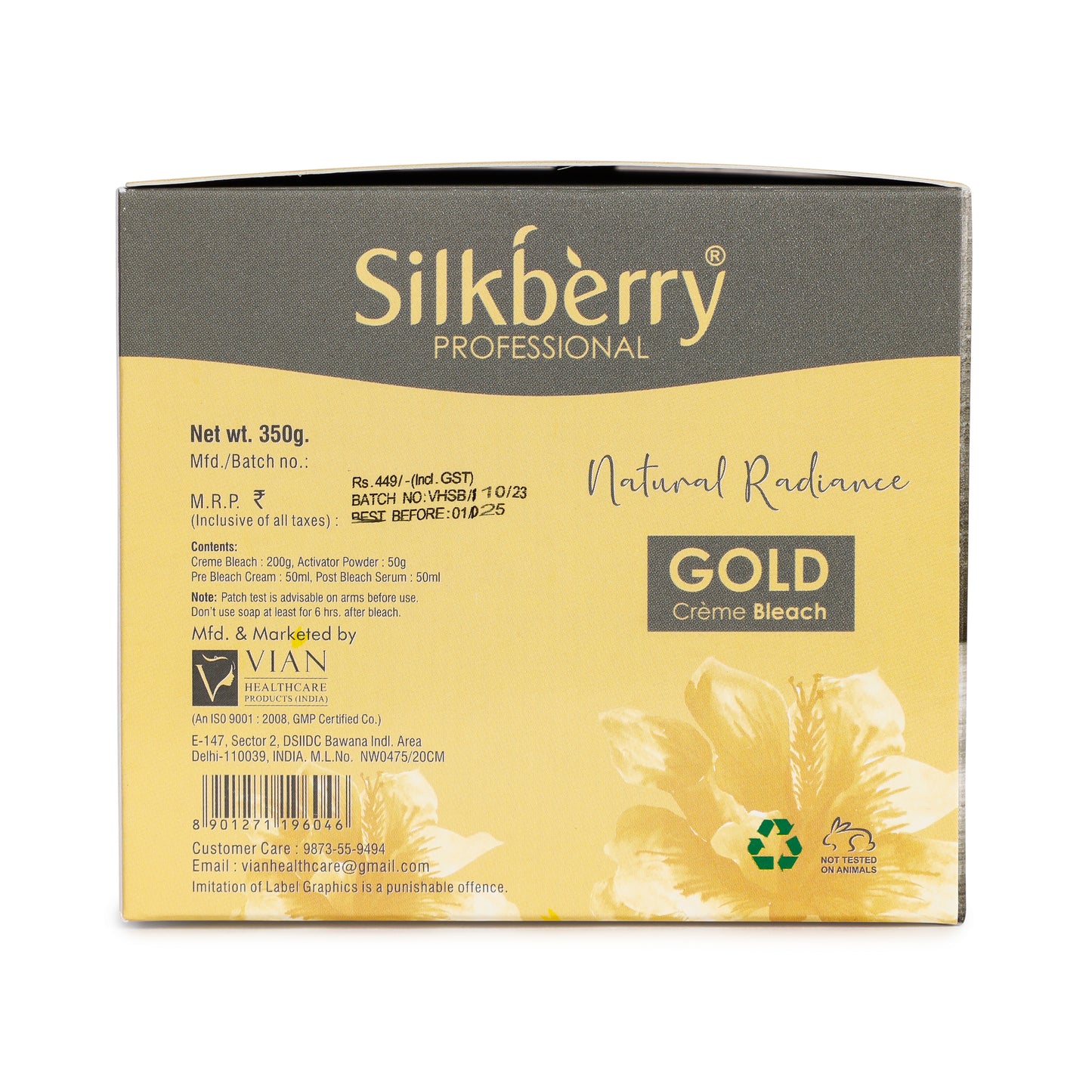 Gold Creme Bleach