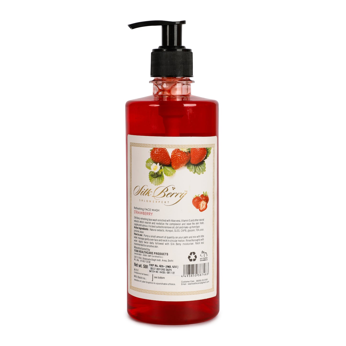 Strawberry Refreshing Face Wash