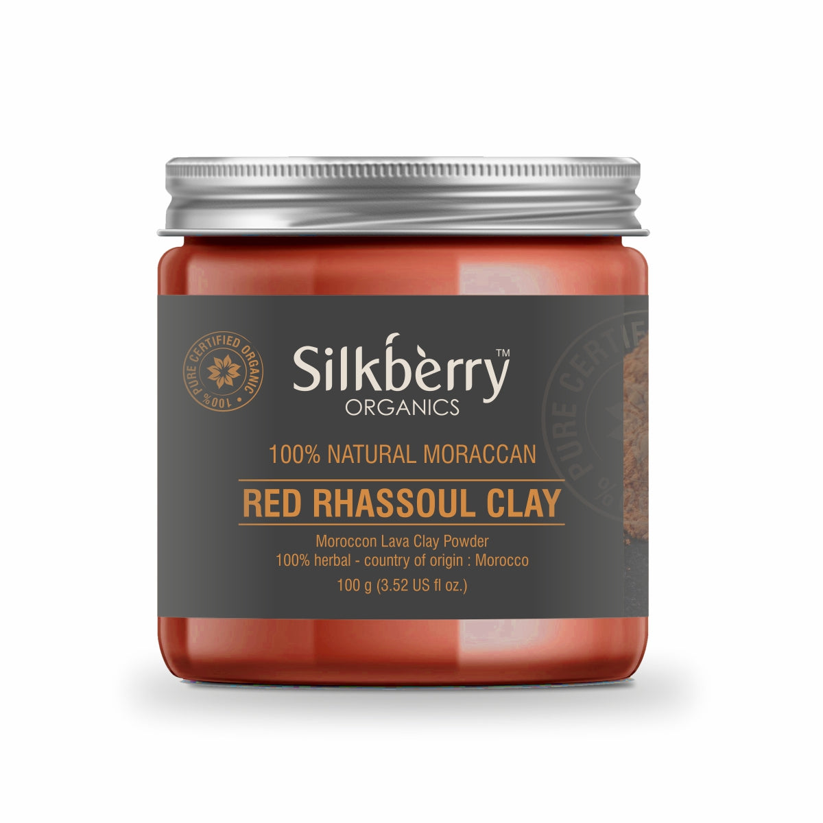 Red Rhassoul Clay Organic