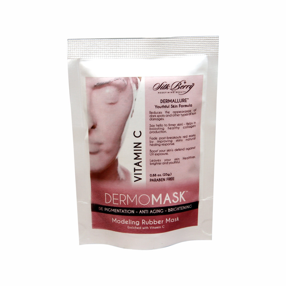 Vitamin-C Youth Skin Formula Rubber Mask Pack of 3