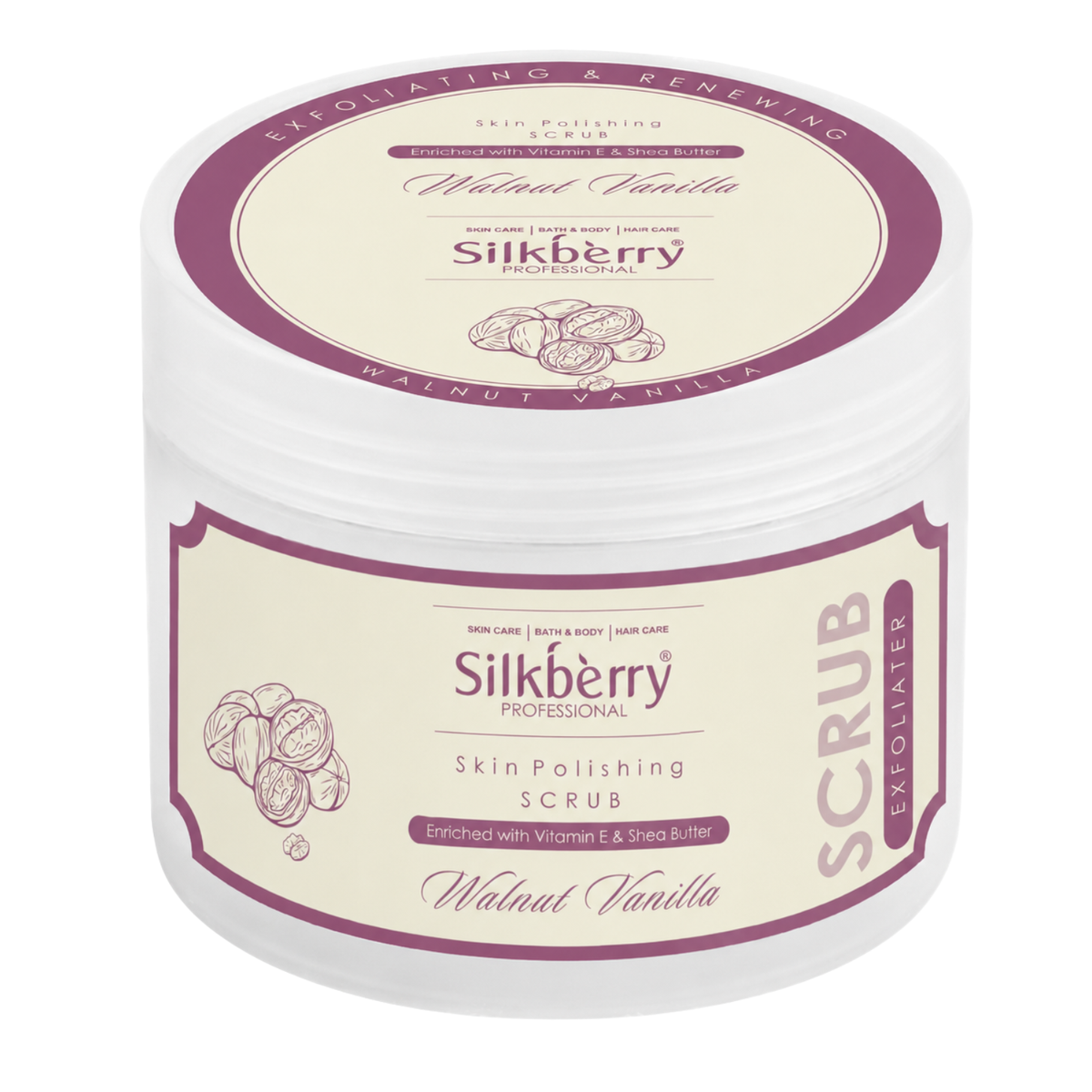 Walnut Vanilla Exfoliating Scrub 500g