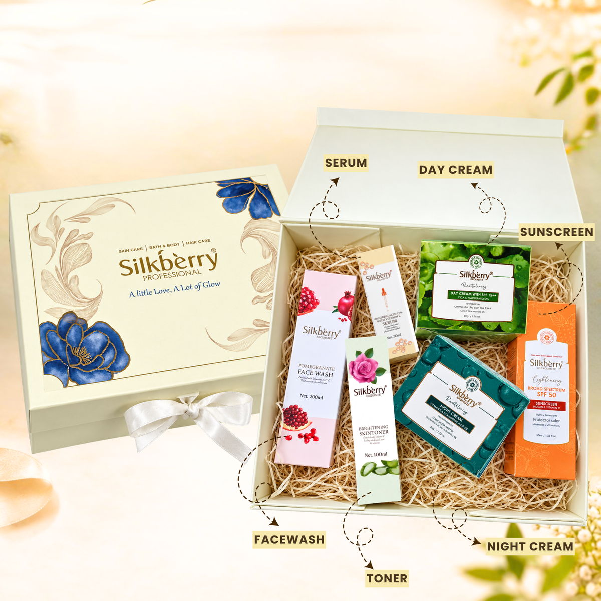 Gift Pack - Essential Skincare for Glow Pack of 6