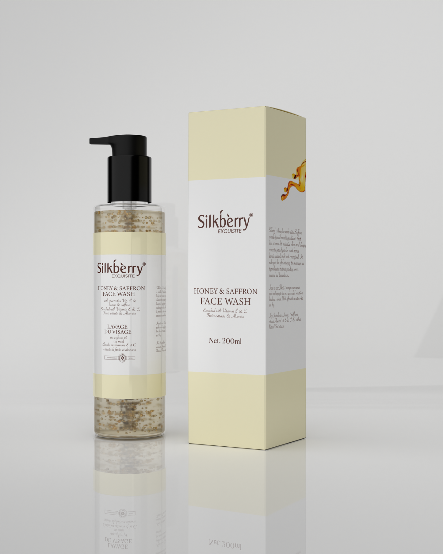 Honey and Saffron Face Wash 200ml