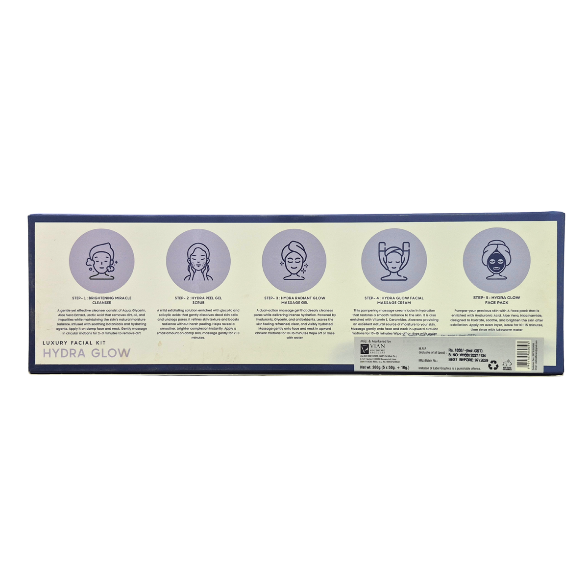 HYDRA GLOW THERAPY FACIAL KIT