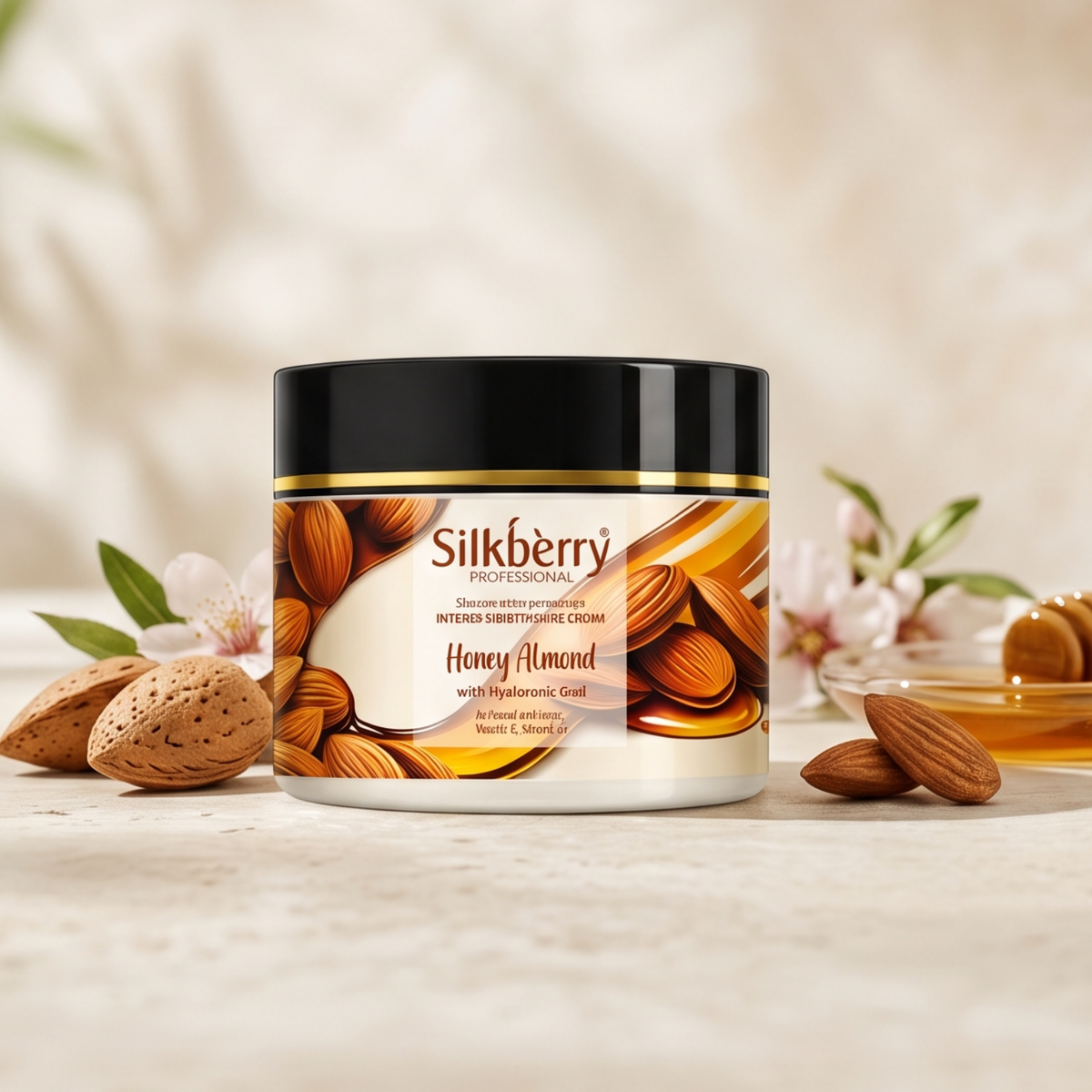 Honey & Almond Moisturizing Cream 500ml