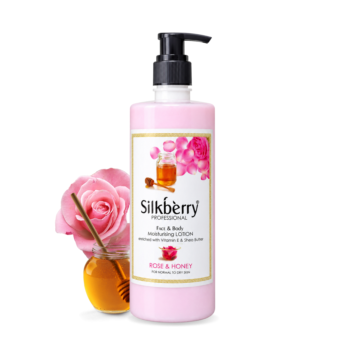 Rose & Honey Moisturizing Body Lotion 500g