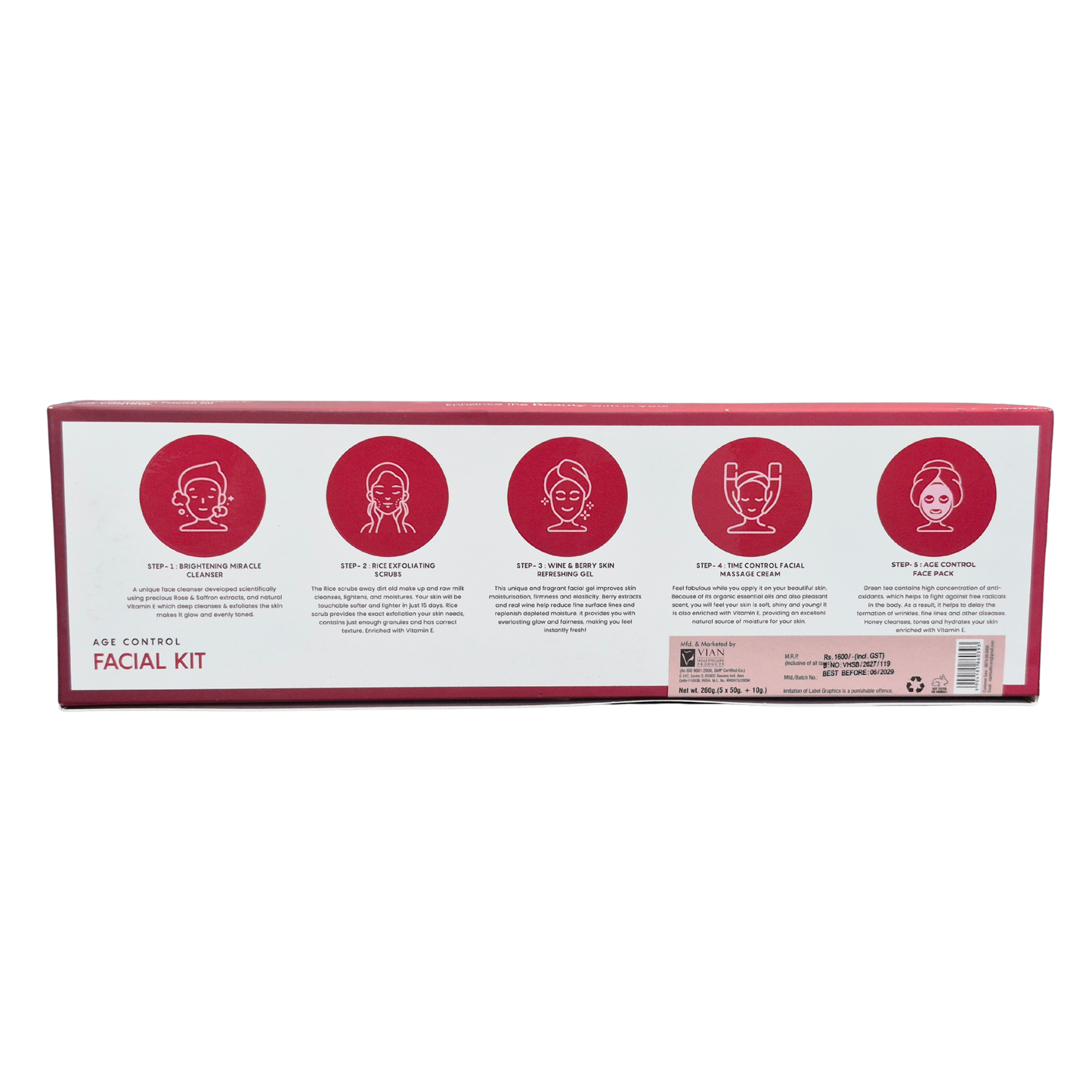 Anti-Age Cellular Facial Kit for Women 260gm