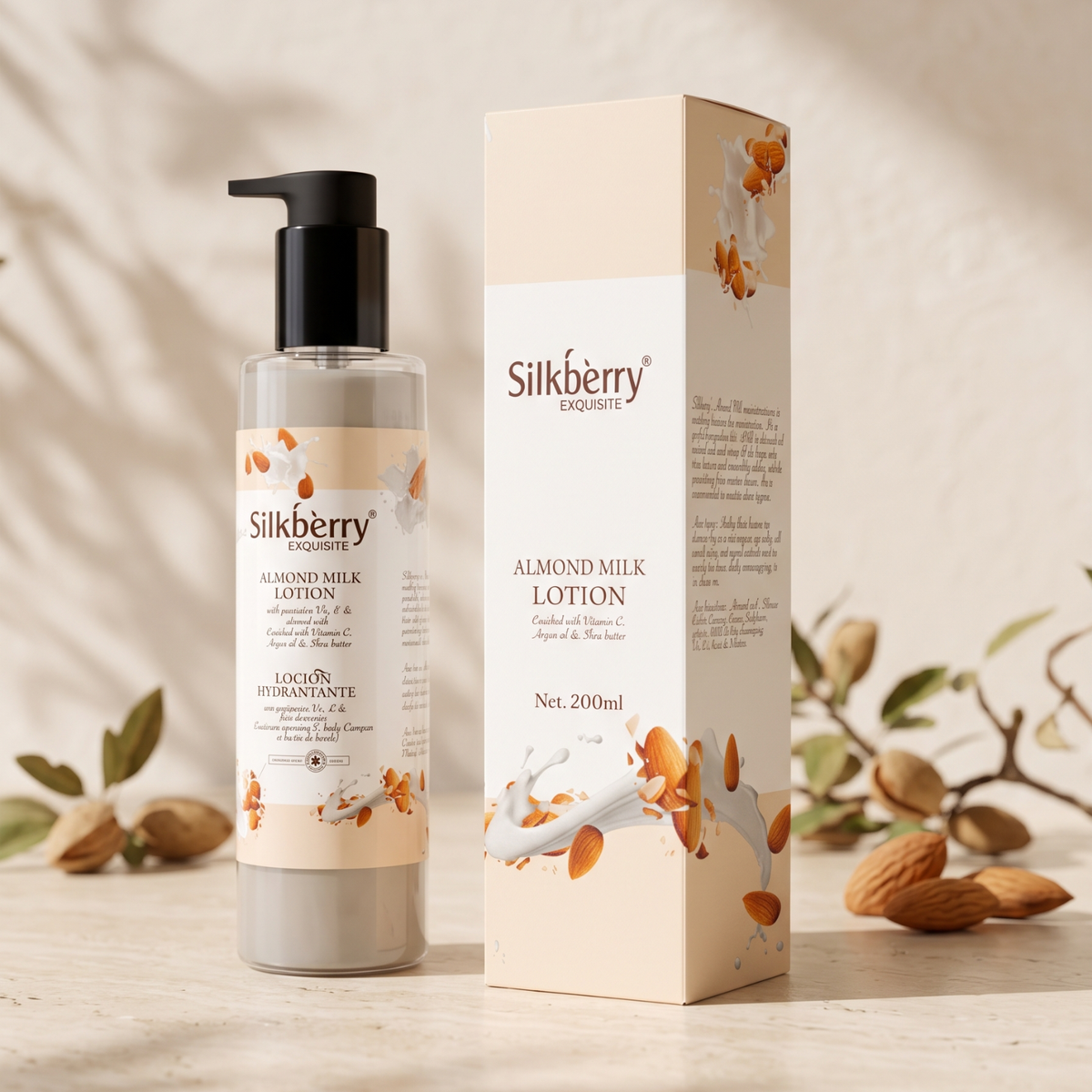 Almond Milk Body Lotion 200ml