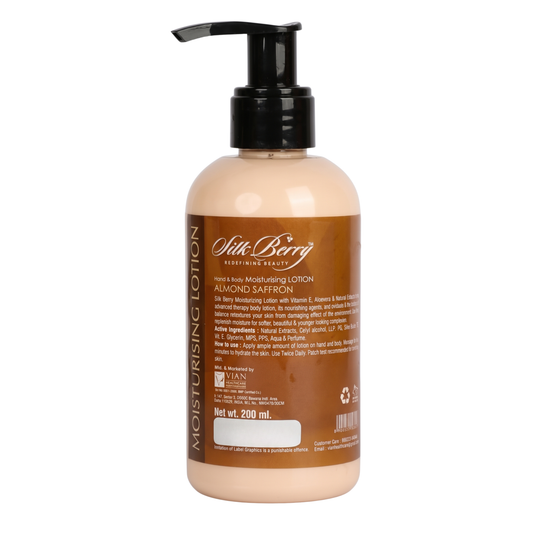 Almond and Saffron Moisturizer Body Lotion 250g