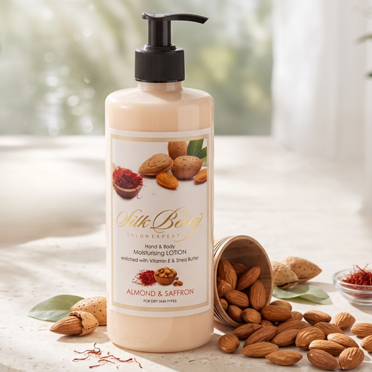 Almond & Saffron Body Lotion 500gm
