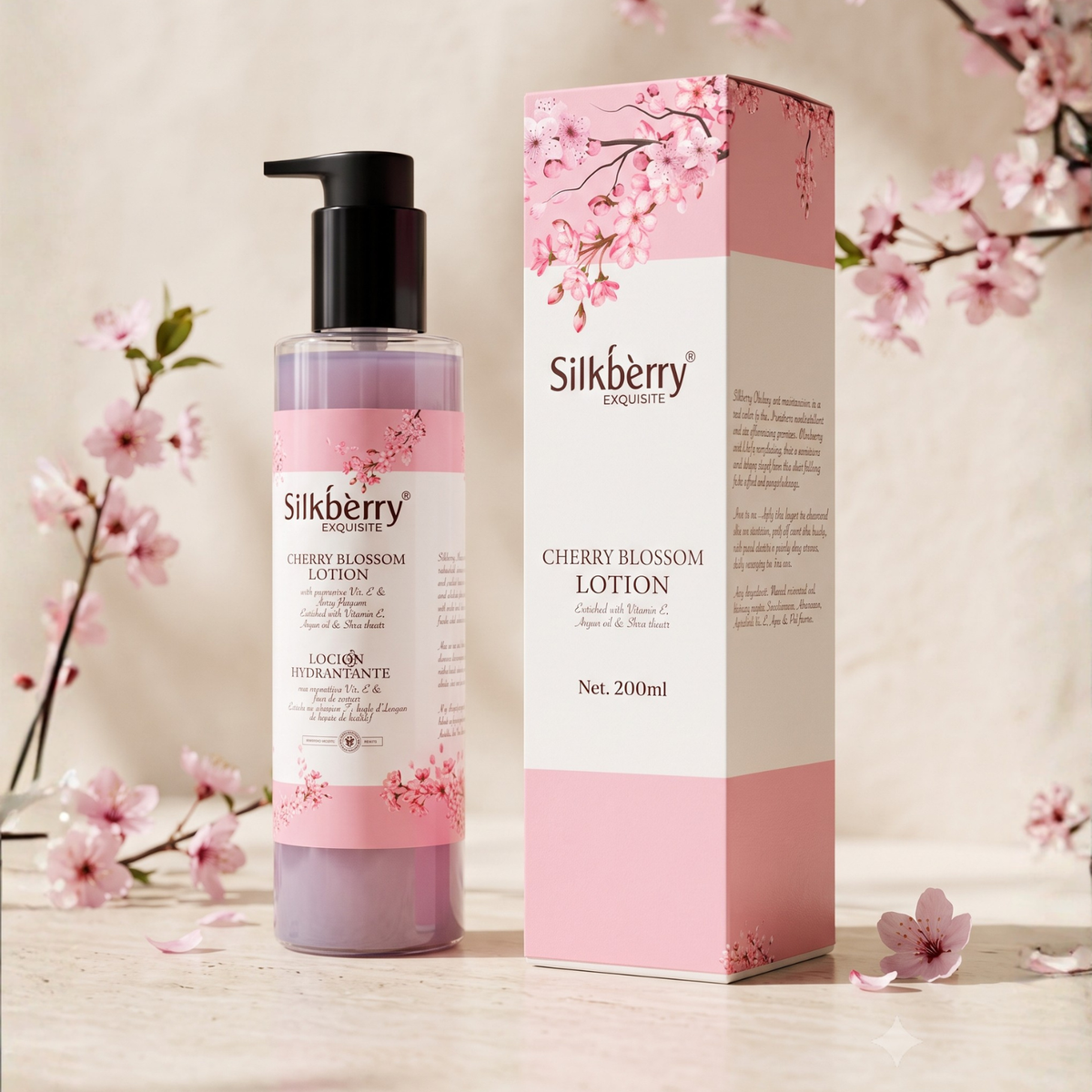 Cherry Blossom Body Lotion 200ml