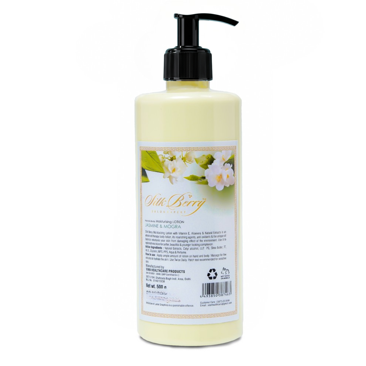 Jasmine & Mogra Body Lotion 500gm