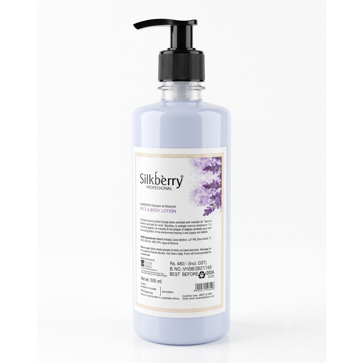 Lavender moisturizing Lotion 500ml