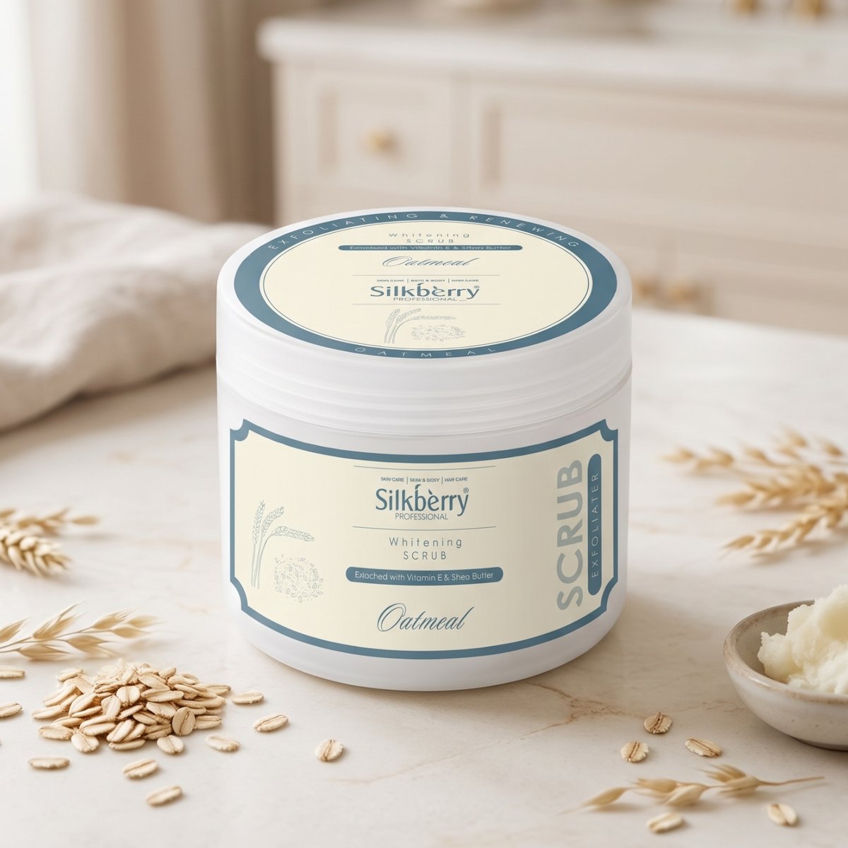 Oatmeal Whitening Scrub 500g
