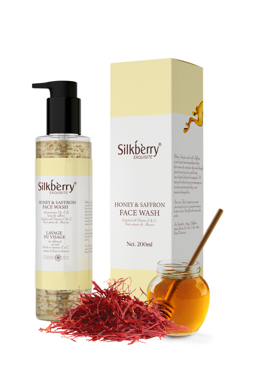 Honey and Saffron Face Wash 200ml