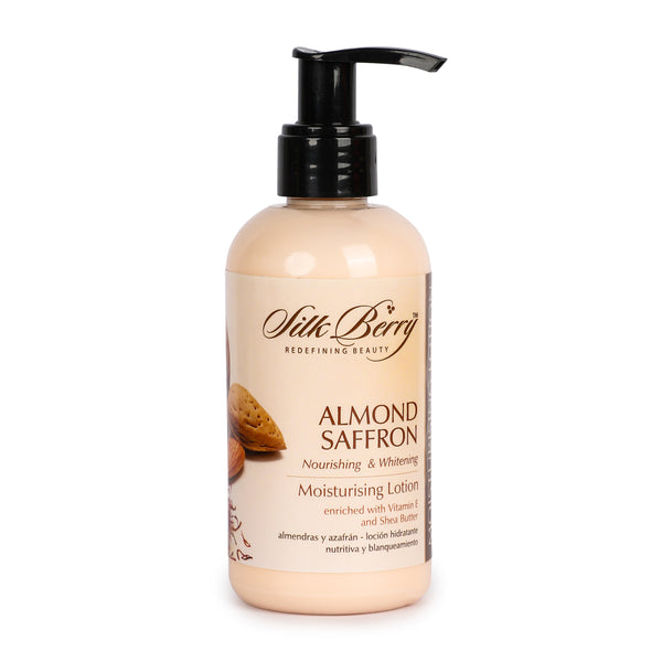 Almond and Saffron Moisturizer Body Lotion